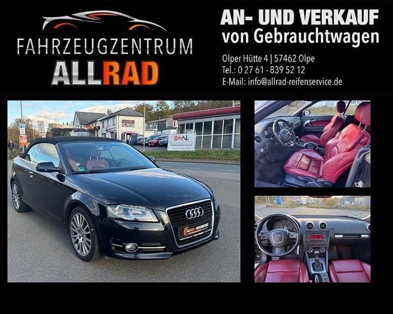 Schwarz Gebraucht 2010 Audi A3 Cabriolet Ambition Cabrio | 7.949 € (Guter Preis) - Bild 1/4