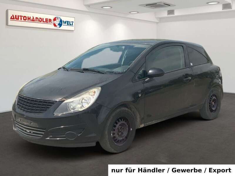 Schwarz Gebraucht 2010 Opel Corsa Edition Kleinwagen | 449 € - Bild 1/3