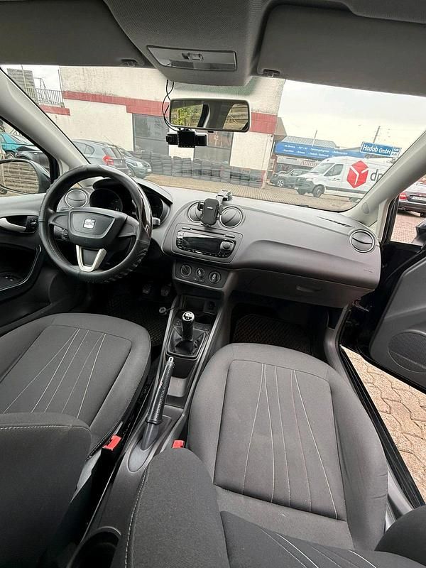 Gebraucht Seat Ibiza 86 PS (63 kW) 2012 Schwarz Kleinwagen