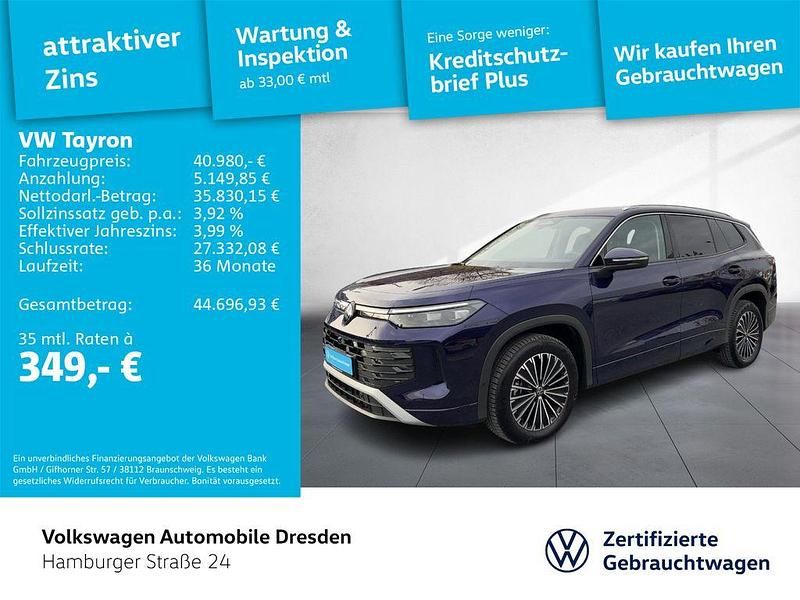 Violett Gebraucht 2025 VW Tayron Elegance SUV | 40.980 € (Guter Preis) - Bild 1/4