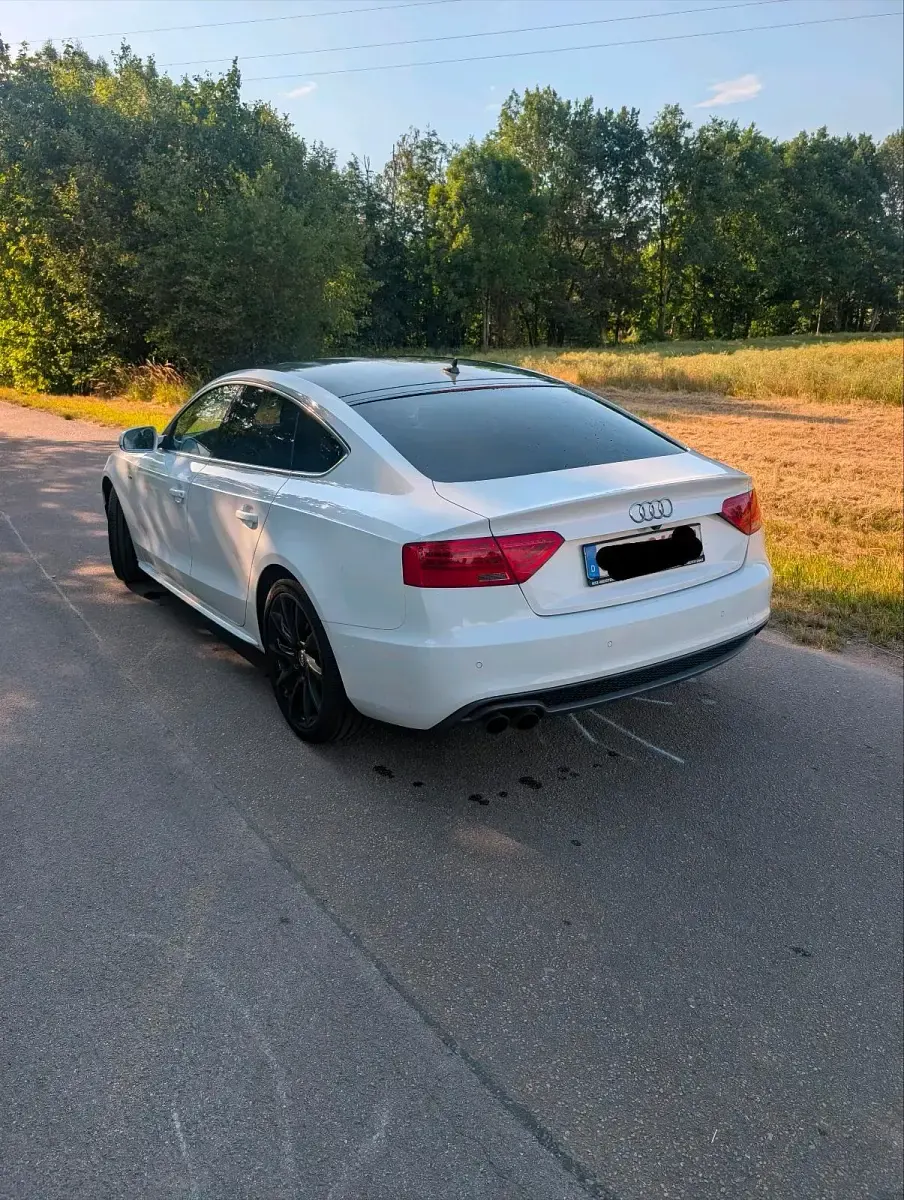 Gebraucht Audi A5 S-Line 177 PS (130 kW) 2014 Weiß Coupé