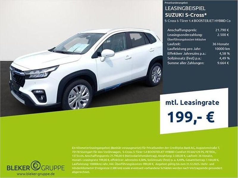 Weiss Gebraucht 2024 Suzuki SX4 S-Cross Limousine | 21.790 € (Fairer Preis) - Bild 1/3