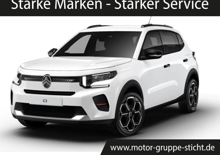 Polarweiß Neu 2025 Citroën C3 Kleinwagen | 17.490 € (Guter Preis) - Bild 1/4