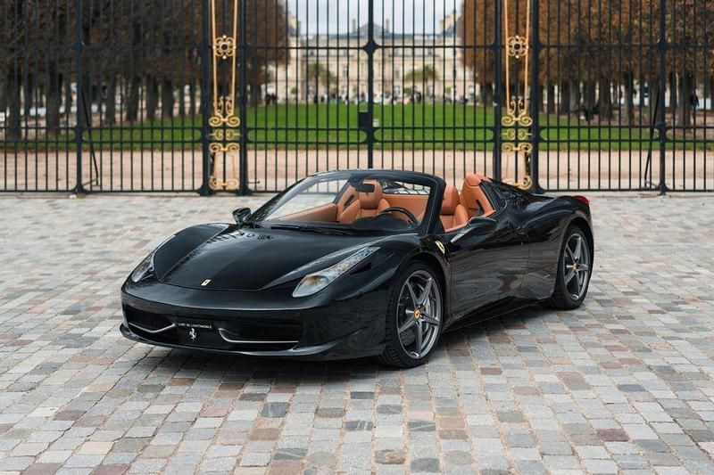 Schwarz Gebraucht 2014 Ferrari 458 Cabrio | 244.900 € (Fairer Preis) - Bild 1/4