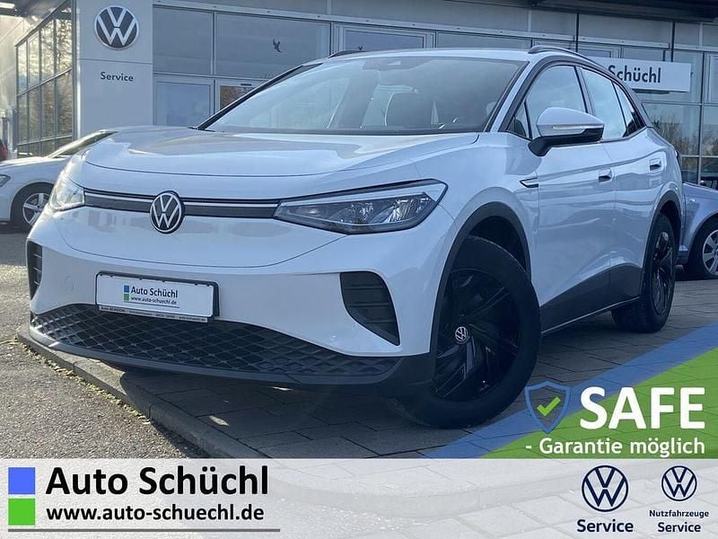 Gletscherweiß metallic Gebraucht 2021 VW ID.4 SUV | 20.848 € (Guter Preis) - Bild 1/4
