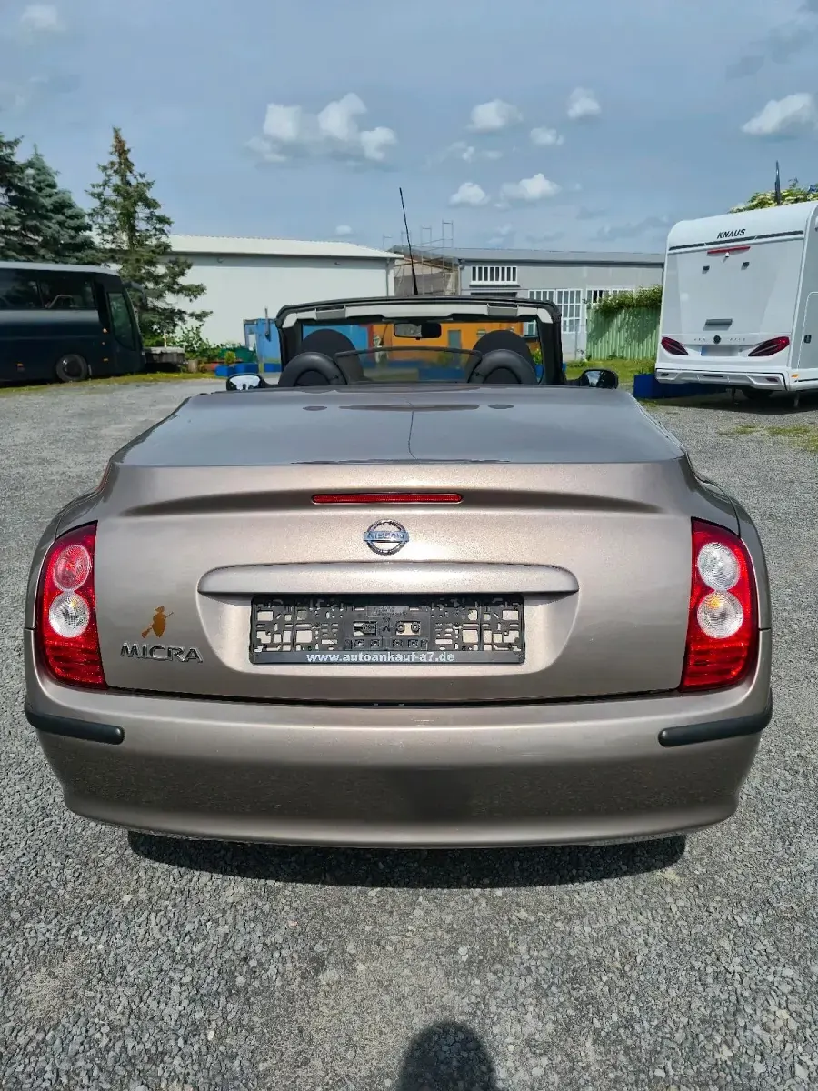Gebraucht Nissan Micra 88 PS (64 kW) 2008 Braun Cabrio
