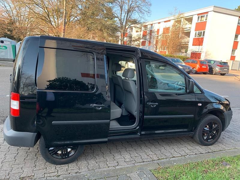 Gebraucht VW Caddy 75 PS (55 kW) 2010 Schwarz Van / Kleinbus