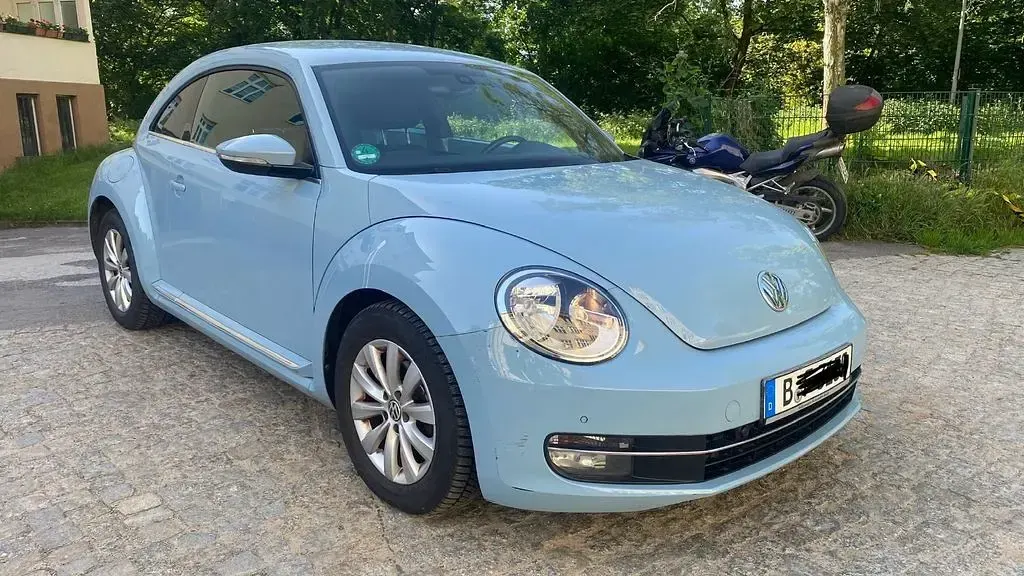 Gebraucht VW Beetle Design 105 PS (77 kW) 2012 Blau Kleinwagen