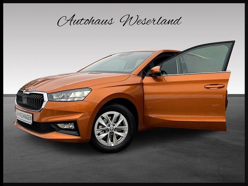 Gebraucht Skoda Fabia Selection 116 PS (85 kW) 2024 Orange Limousine