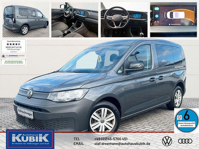 Gebraucht VW Caddy Basis 122 PS (89 kW) 2021 Indiumgrau metallic Van / Kleinbus