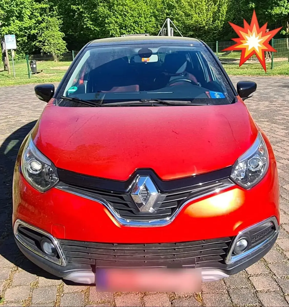 Second-hand Renault Captur 120 CP (88 kW) 2015 Roșu SUV