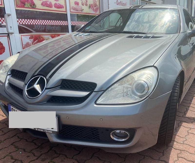 Grau Gebraucht 2009 Mercedes SLK200 Cabrio | 7.290 € (Fairer Preis) - Bild 1/4