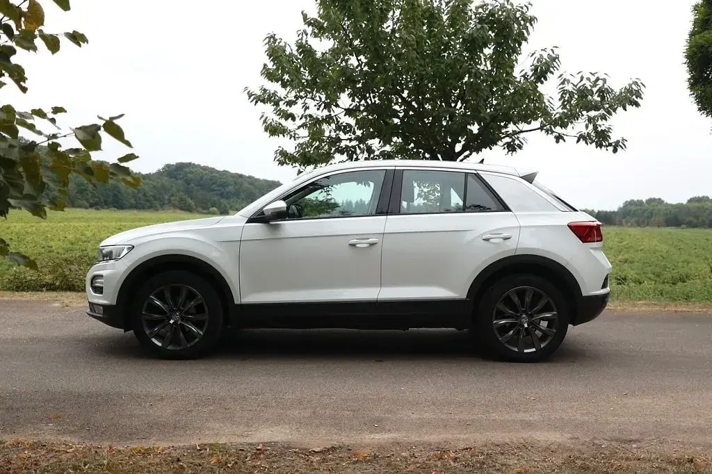 Gebraucht VW T-Roc 116 PS (85 kW) 2019 Weiß SUV