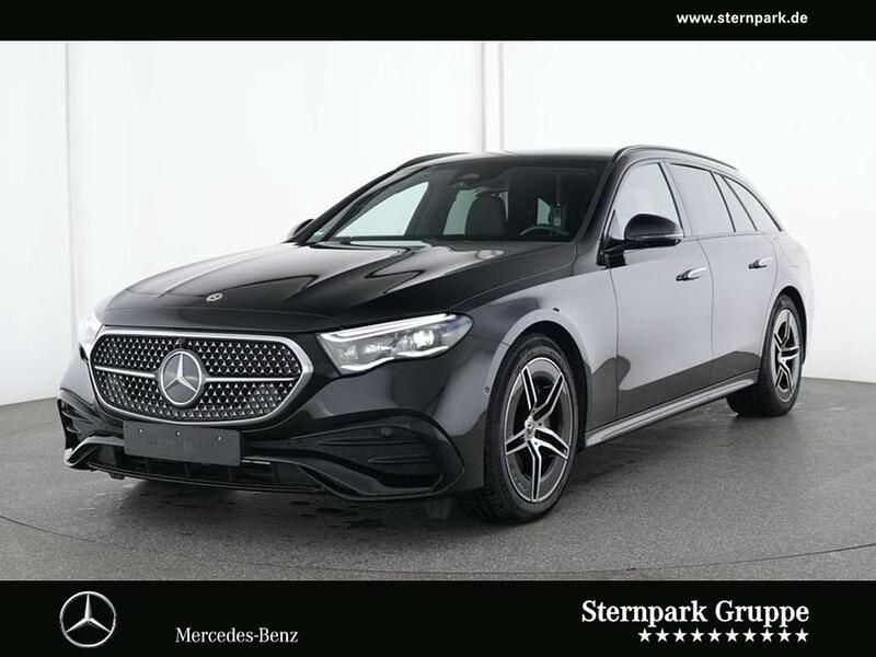 Lack obsidianschwarz Gebraucht 2024 Mercedes E300 AMG Kombi | 59.690 € (Guter Preis) - Bild 1/4