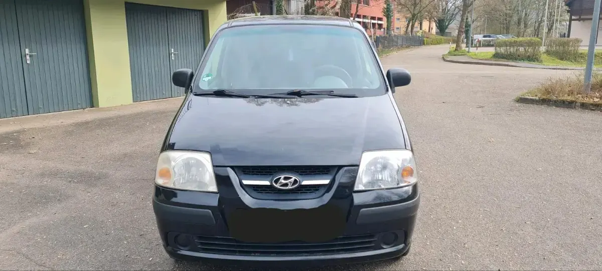 Gebraucht Hyundai Atos 63 PS (46 kW) 2008 Schwarz Kleinwagen