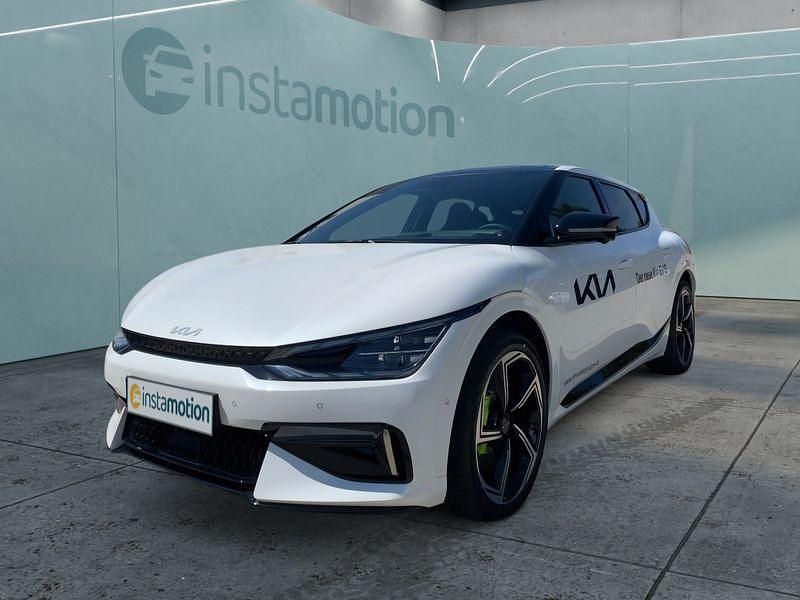 Weiß Gebraucht 2024 Kia EV6 4 SUV | 54.799 € (Teuer) - Bild 1/4