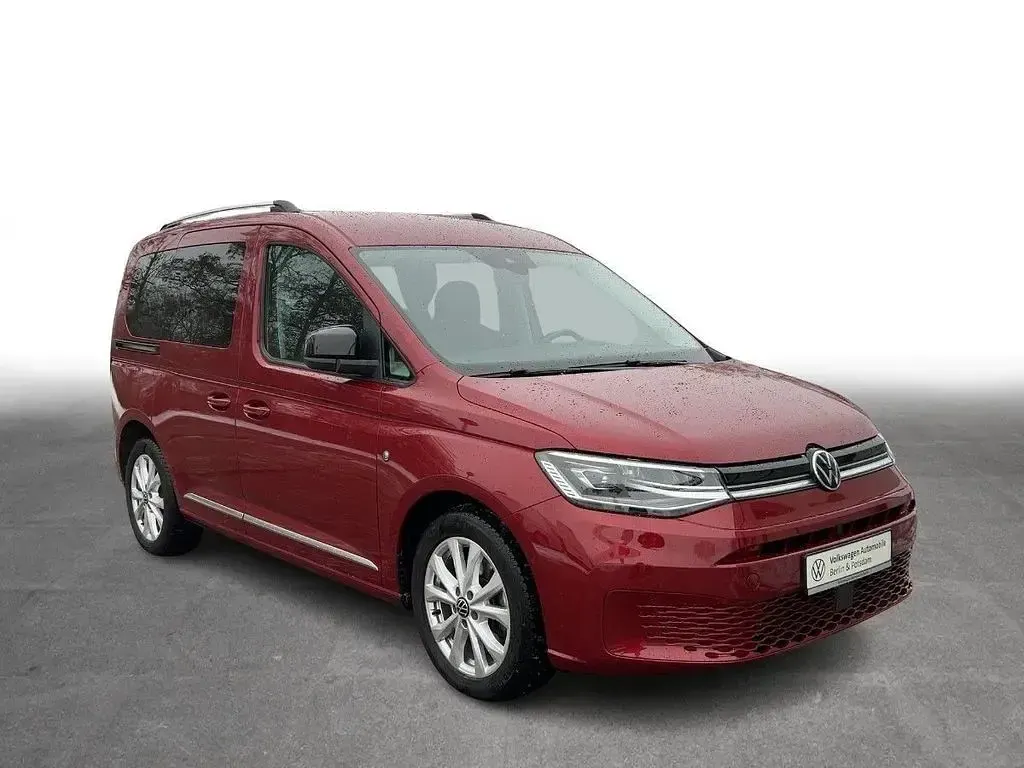 Gebraucht VW Caddy Style 122 PS (89 kW) 2021 Rot Van / Kleinbus