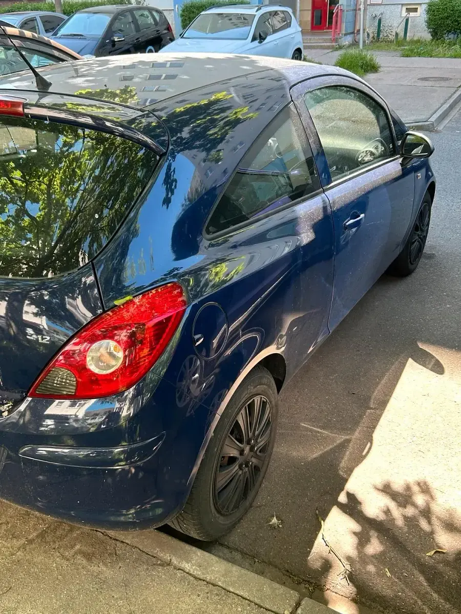 Gebraucht Opel Corsa 80 PS (58 kW) 2008 Blau Kleinwagen