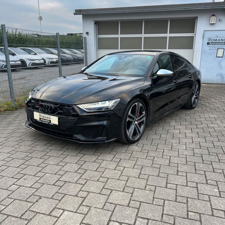 Mythosschwarz metallic Gebraucht 2024 Audi S7 Comfort Kleinwagen | 89.990 € - Bild 1/4