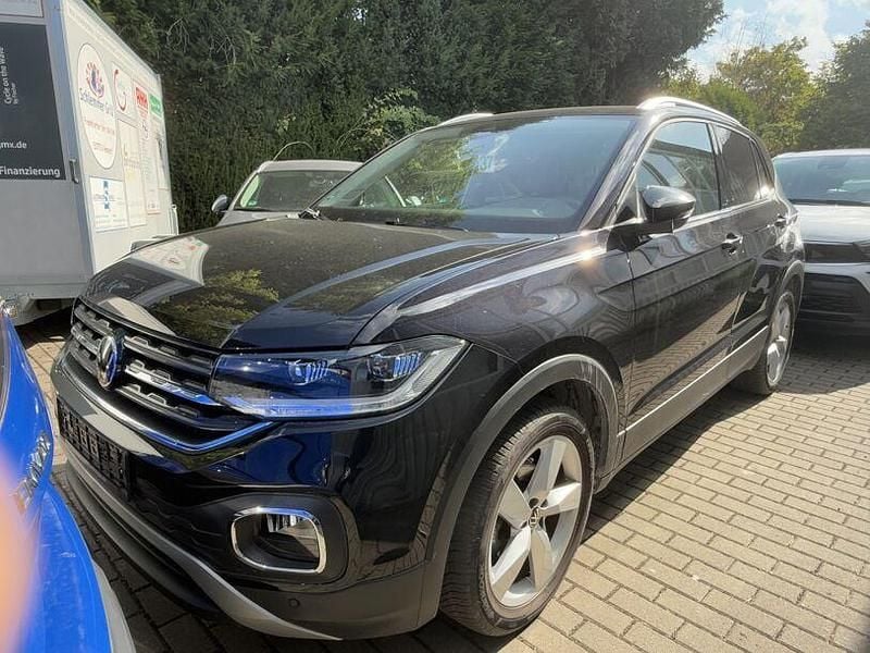 Schwarz Gebraucht 2022 VW T-Cross Style SUV | 22.700 € (Guter Preis) - Bild 1/4