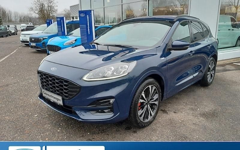 Blau Gebraucht 2020 Ford Kuga ST-Line X SUV | 22.490 € (Fairer Preis) - Bild 1/4