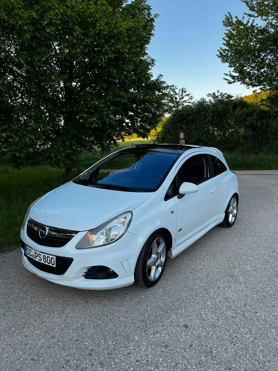Brugt Opel Corsa OPC 90 HK (66 kW) 2009 Hvid Hatchback