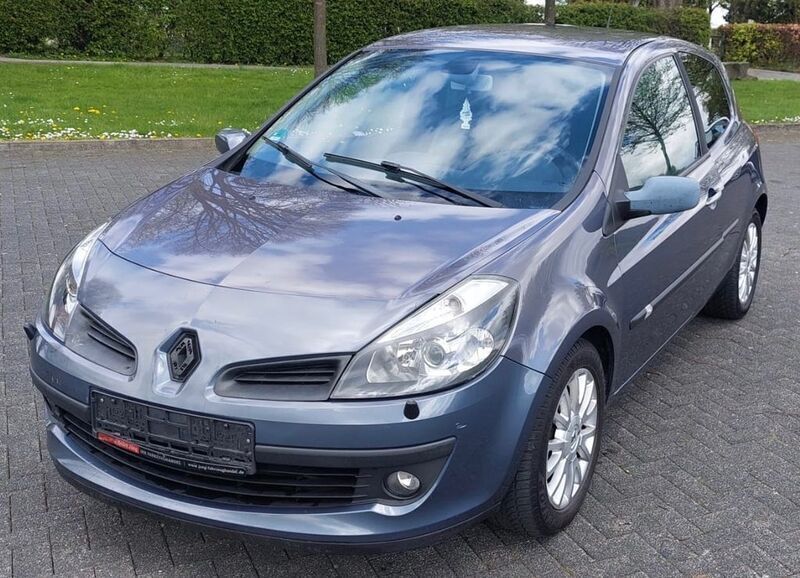 Blau Gebraucht 2007 Renault Clio III Exception Kleinwagen | 900 € (Superpreis) - Bild 1/4