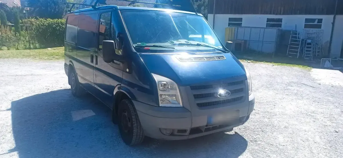 Gebraucht Ford Transit 85 PS (62 kW) 2010 Blau Van / Kleinbus