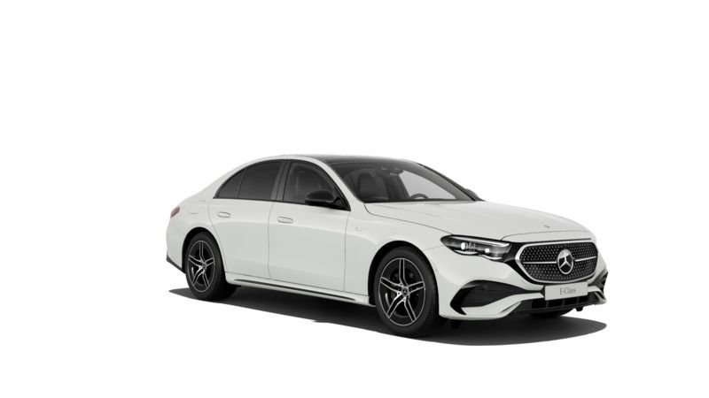 Polarweiß Neu 2025 Mercedes E300 Limousine | 89.143 € (Teuer) - Bild 1/4