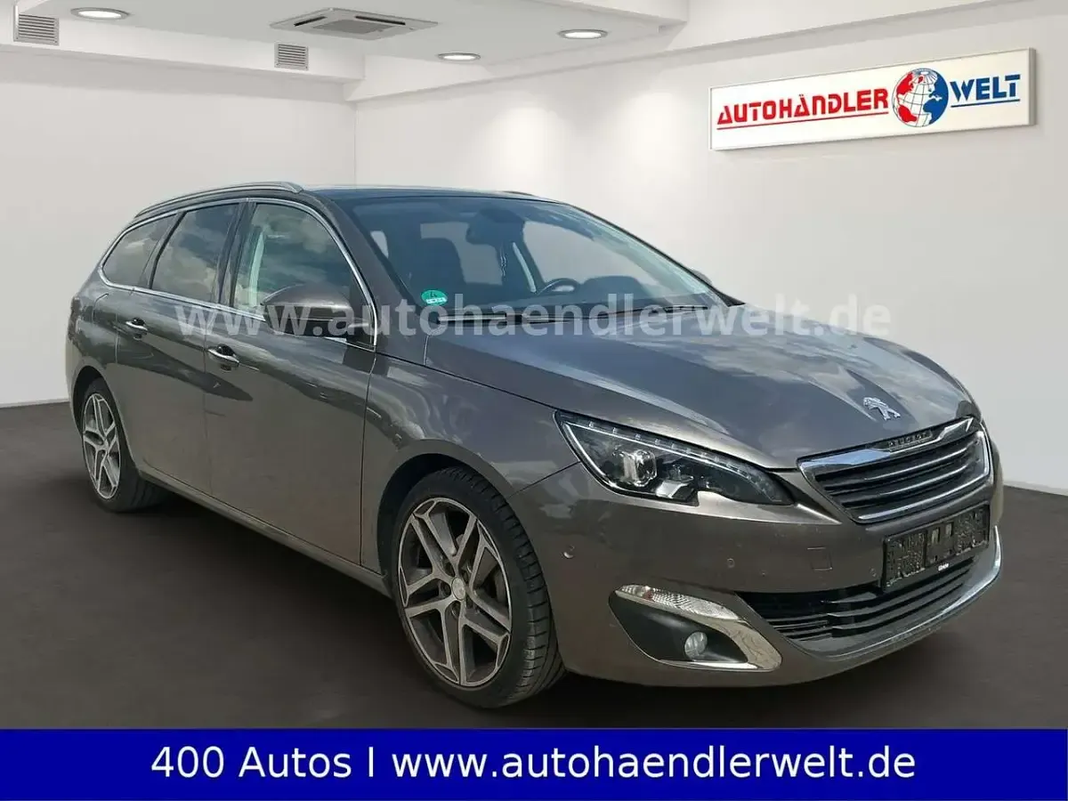 Gebraucht Peugeot 308 SW GT-line 131 PS (96 kW) 2014 Grau Kombi
