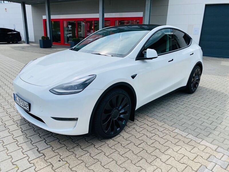Gebraucht Tesla Model Y Performance 392 kW (534 PS) 2022 Weiß SUV