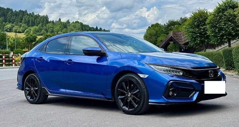 Blau Gebraucht 2022 Honda Civic Sport Plus Limousine | 19.160 € - Bild 1/4