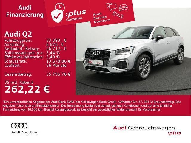 Florettsilber metallic Gebraucht 2024 Audi Q2 Advanced Plus SUV | 33.390 € (Teuer) - Bild 1/4