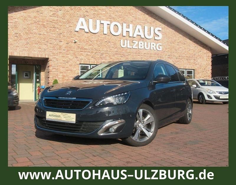 Blau Gebraucht 2015 Peugeot 308 Allure Kombi | 7.900 € (Guter Preis) - Bild 1/4