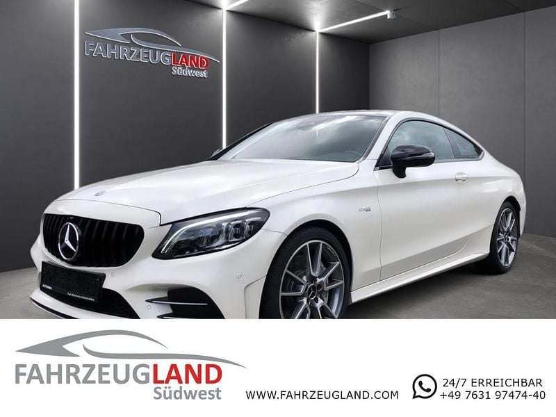 Designo diamantweiss Gebraucht 2018 Mercedes C43 AMG AMG Coupé | 41.590 € (Fairer Preis) - Bild 1/4