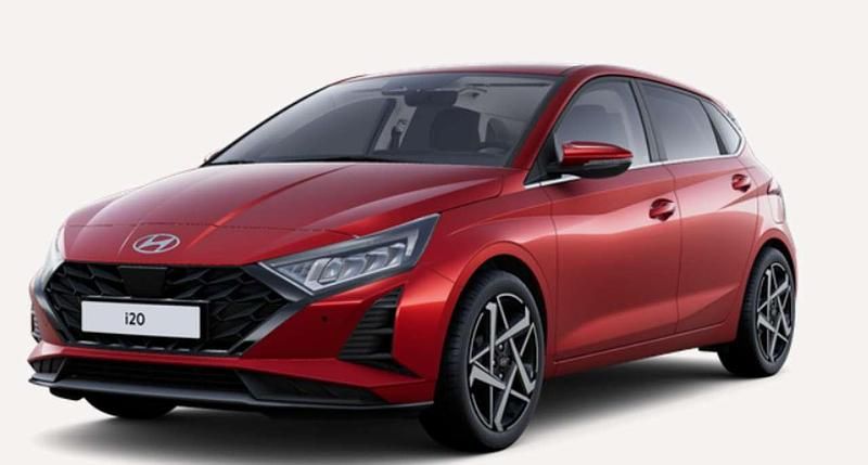 Rot (dragon red / met) Neu 2025 Hyundai i20 Prime Limousine | 23.990 € (Etwas zu teuer) - Bild 1/2