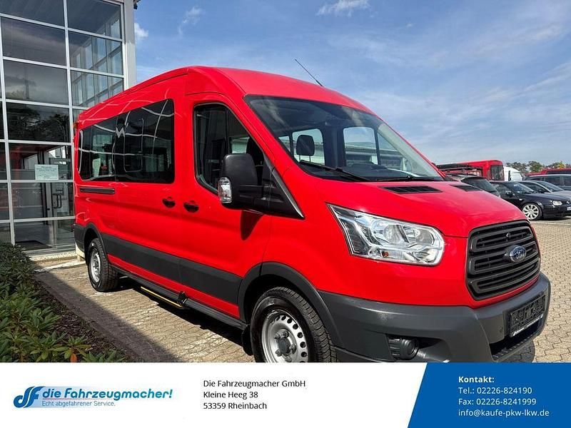 Rot Gebraucht 2015 Ford Transit Kombi | 13.488 € (Fairer Preis) - Bild 1/4