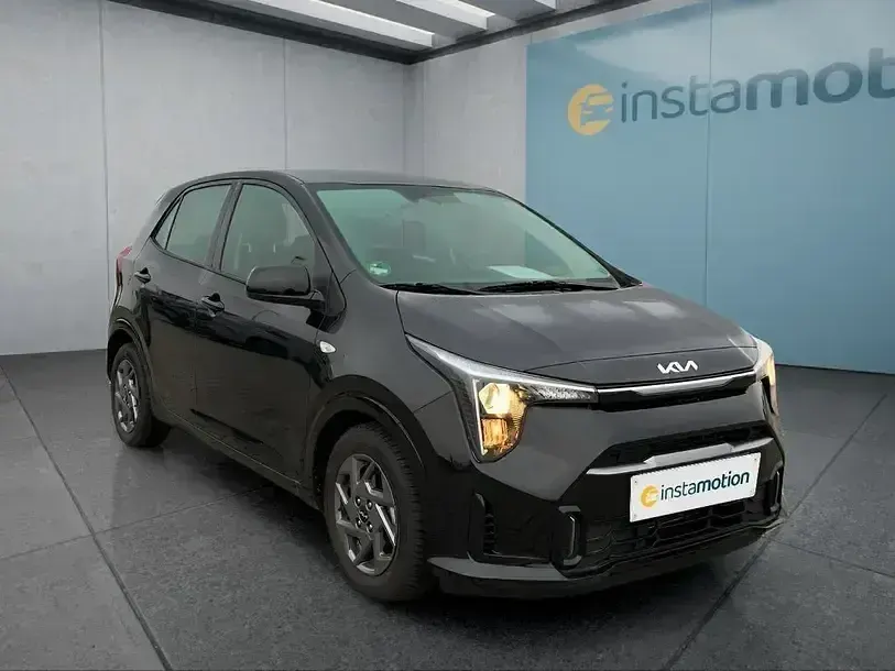 Gebraucht Kia Picanto Vision 63 PS (46 kW) 2024 Schwarz Kleinwagen