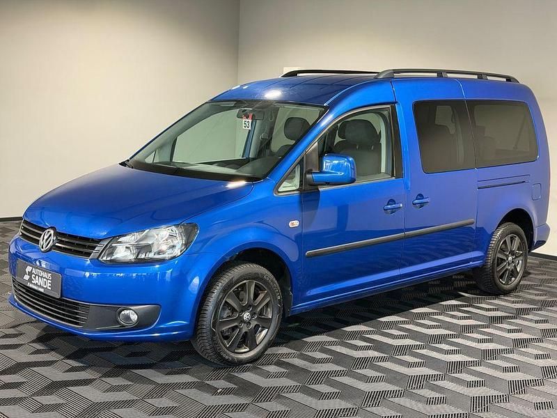 Gebraucht VW Caddy Maxi 105 PS (77 kW) 2011 Blau Van / Kleinbus