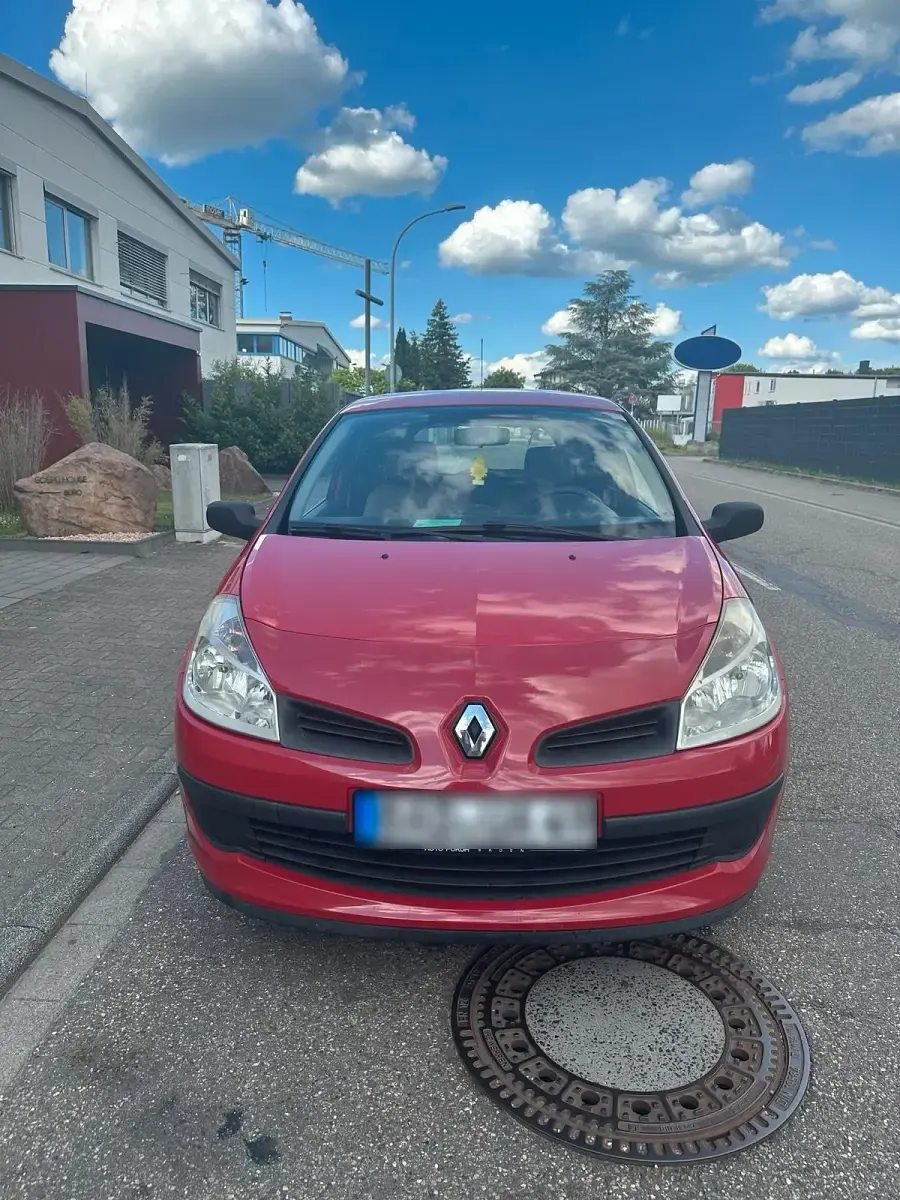 Gebraucht Renault Clio 75 PS (55 kW) 2008 Rot Kleinwagen