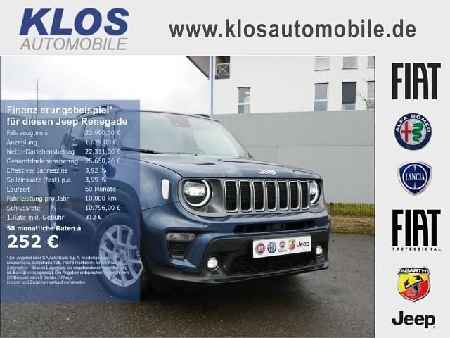 Blau Gebraucht 2023 Jeep Renegade SUV | 23.990 € (Fairer Preis) - Bild 1/4