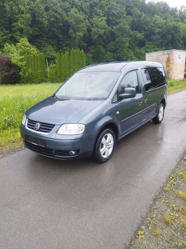 Grau Gebraucht 2009 VW Caddy Maxi Life Life Van / Kleinbus | 5.200 € (Fairer Preis) - Bild 1/4