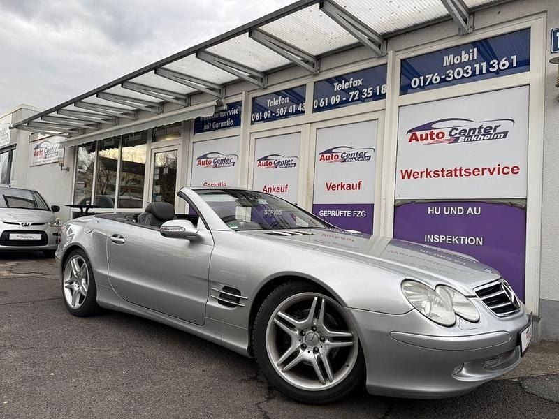 Gebraucht Mercedes SL350 245 PS (180 kW) 2003 Silber Cabrio