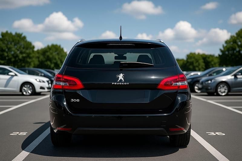 Schwarz Gebraucht 2018 Peugeot 308 Kombi | 8.700 € (Guter Preis) - Bild 1/4