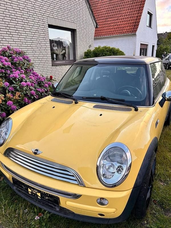 Gelb Gebraucht 2003 Mini Cooper Kleinwagen | 699 € - Bild 1/4