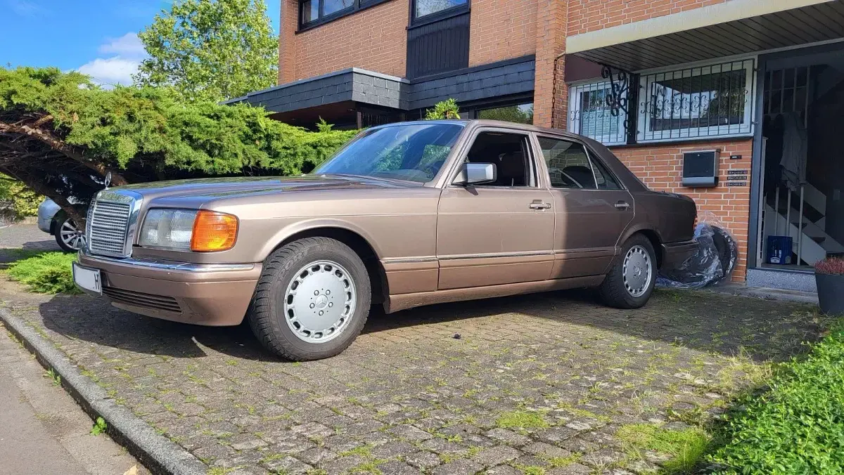 Gebraucht Mercedes 500 252 PS (185 kW) 1990 Braun Limousine