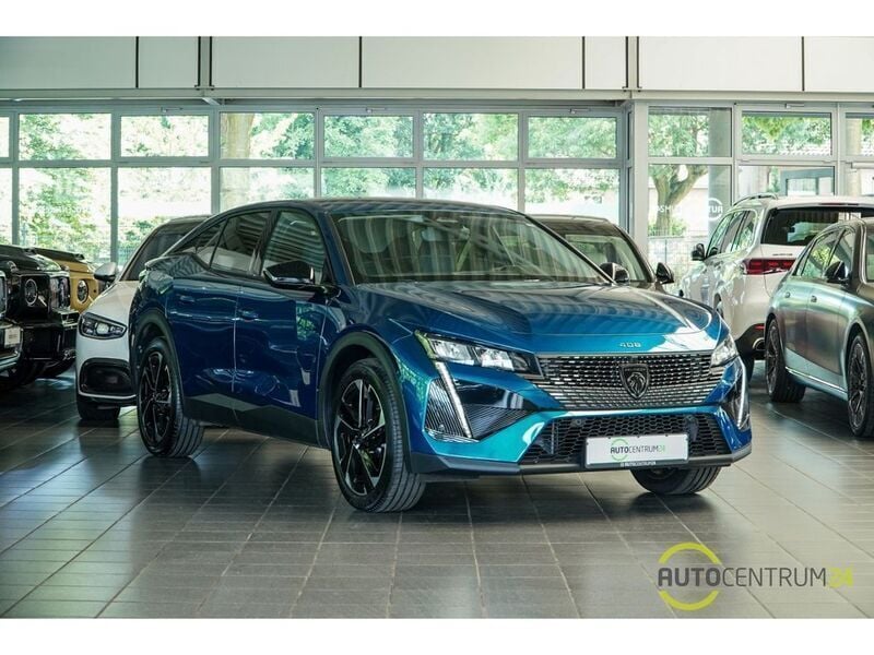 Lackierung blau obsession/typ Gebraucht 2023 Peugeot 408 Allure Limousine | 27.990 € (Fairer Preis) - Bild 1/4