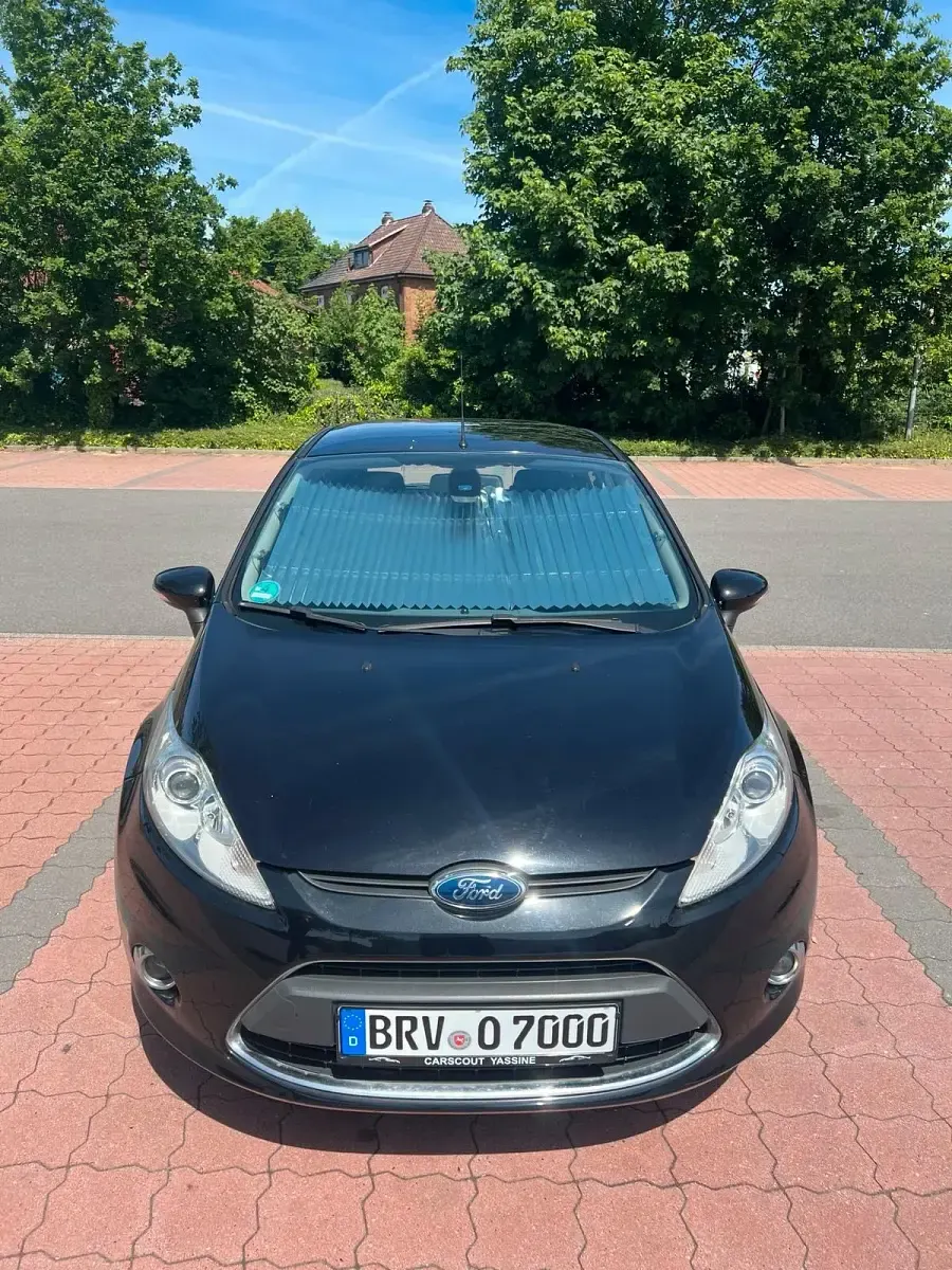 Gebraucht Ford Fiesta Titanium 2010 Schwarz Kleinwagen
