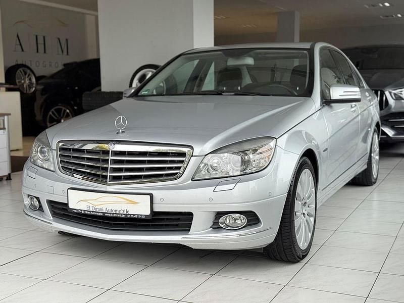 Silber Gebraucht 2009 Mercedes C350 Limousine | 5.990 € (Superpreis) - Bild 1/4
