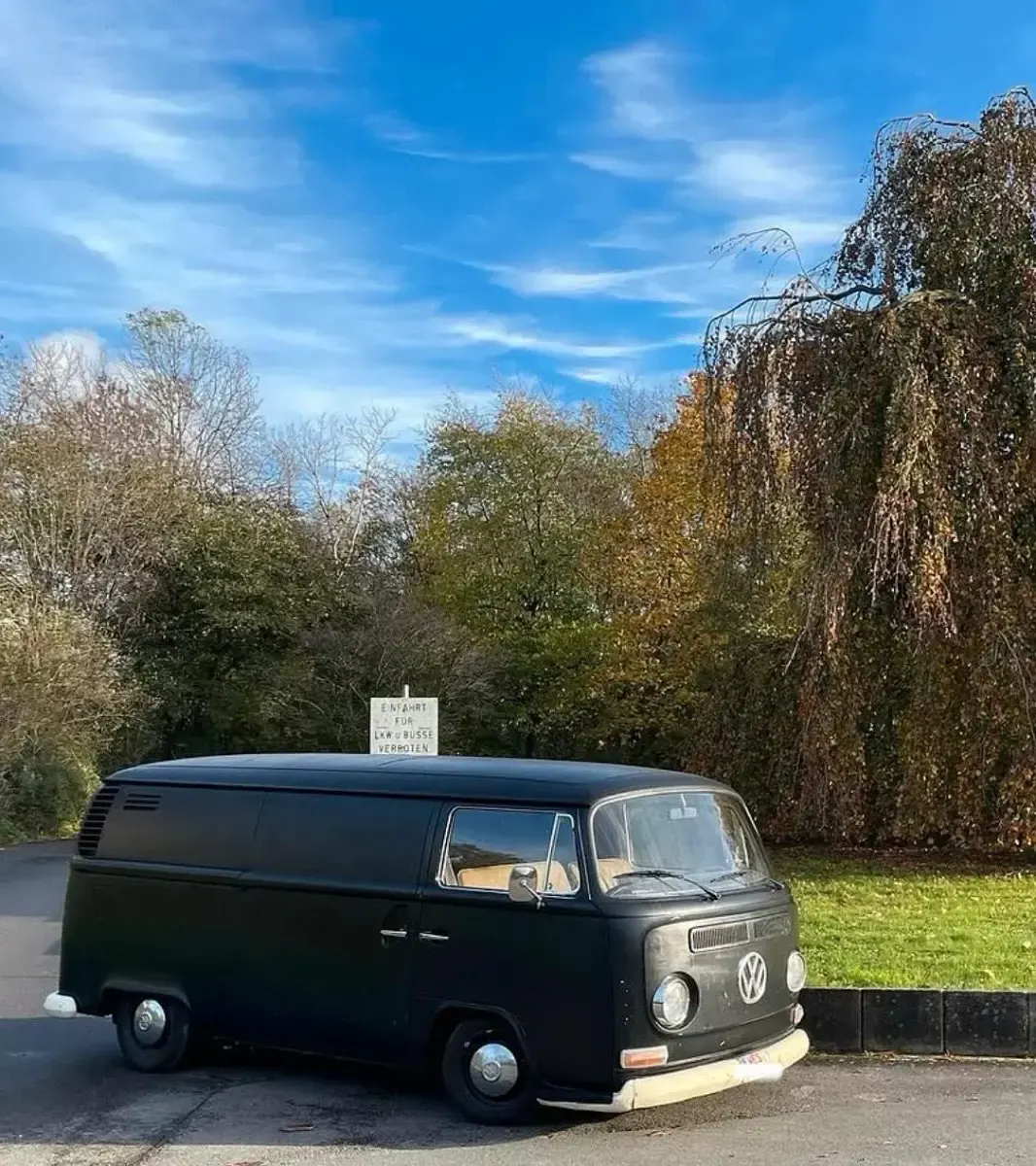 Second-hand VW Transporter 50 CP (36 kW) 1972 Negru Van